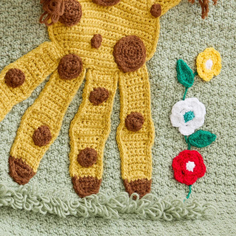 Geoffery Giraffe Baby Blanket - Image 3