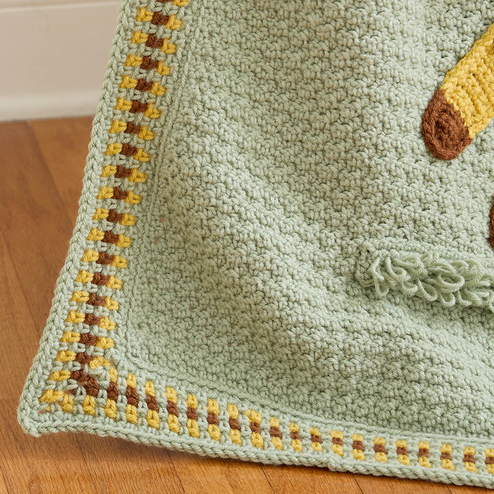 Geoffery Giraffe Baby Blanket - Image 4