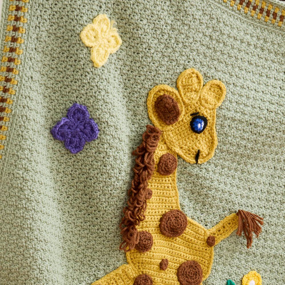 Geoffery Giraffe Baby Blanket - Image 5