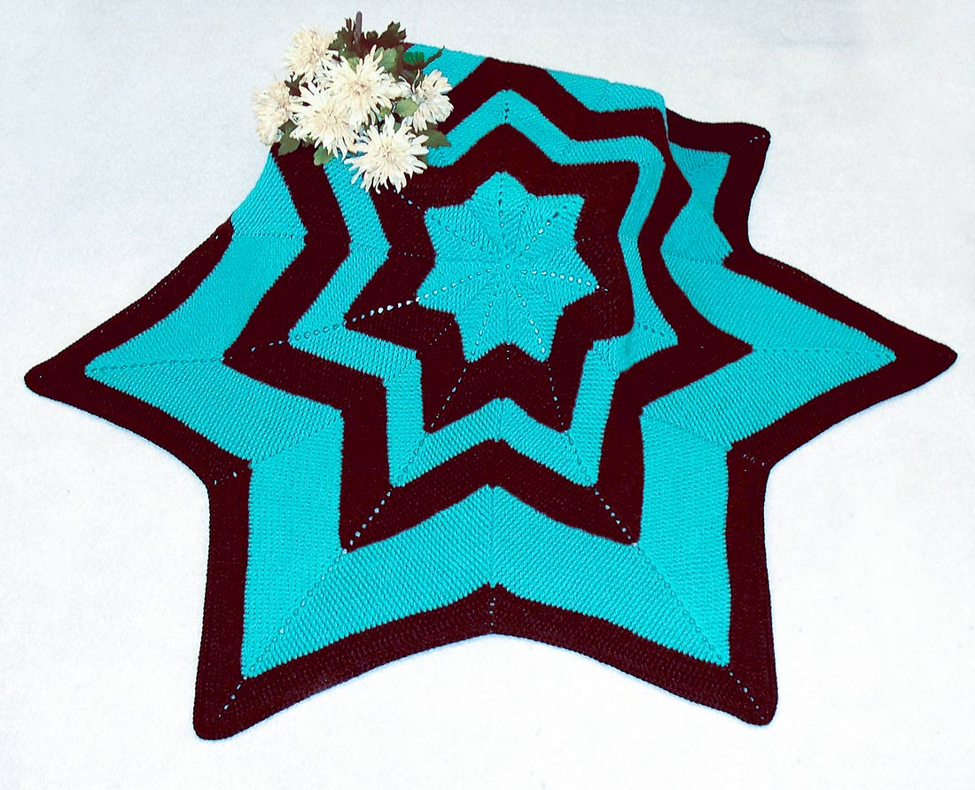 Geometric Stripes Afghan Pattern - Image 2