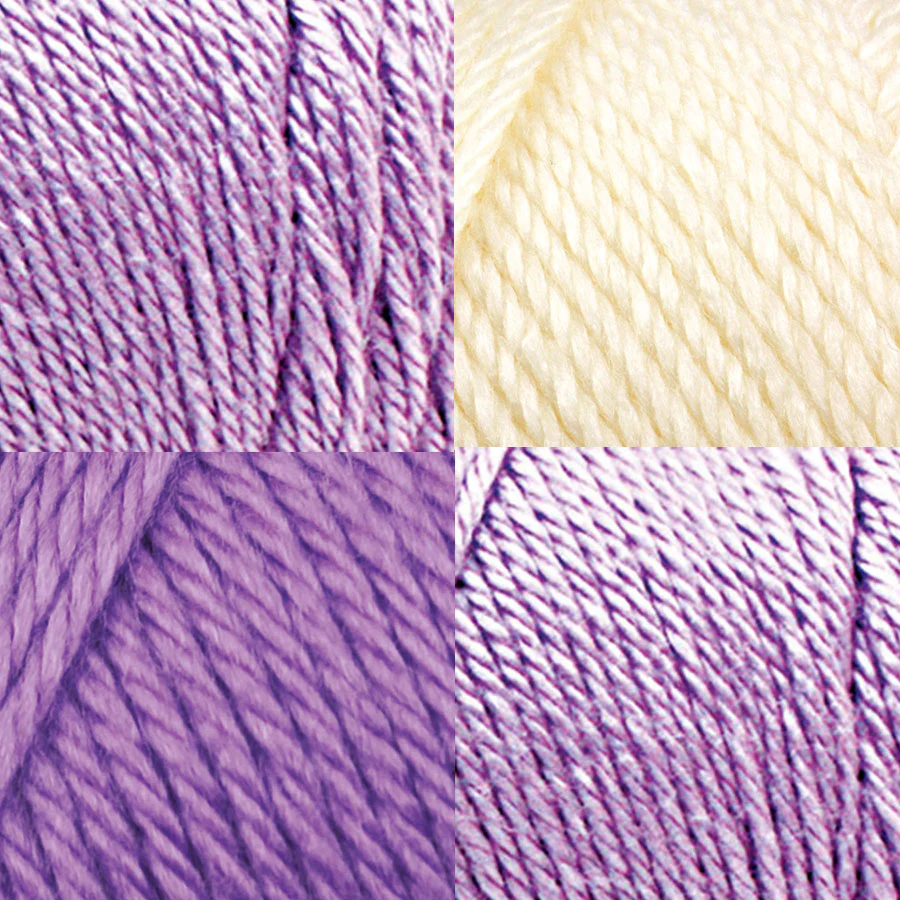 Gingham Crochet Baby Blanket - Image 3