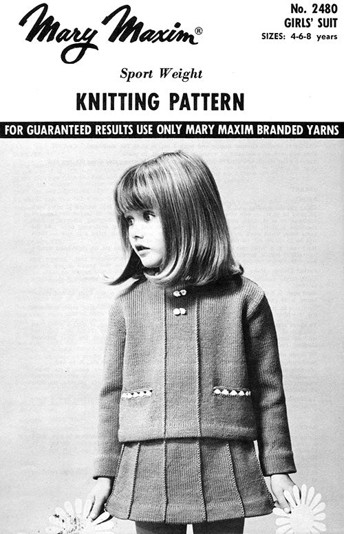 Girls' Suit Pattern - Image 3