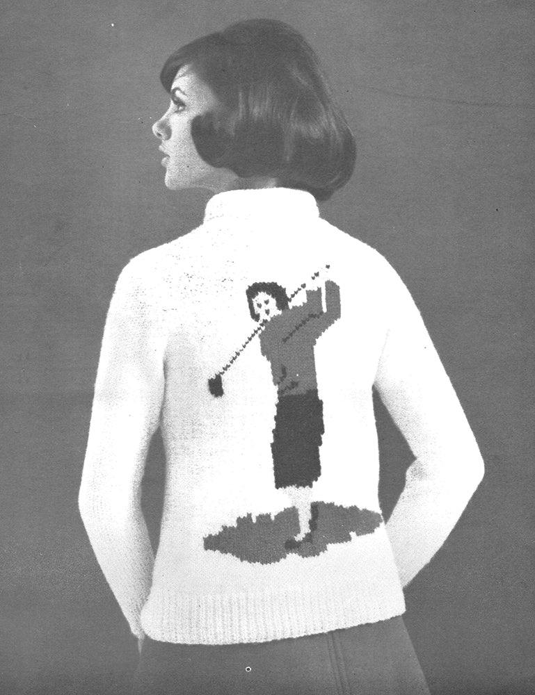 Ladies' and Youth Golf Cardigan Pattern - Image 3