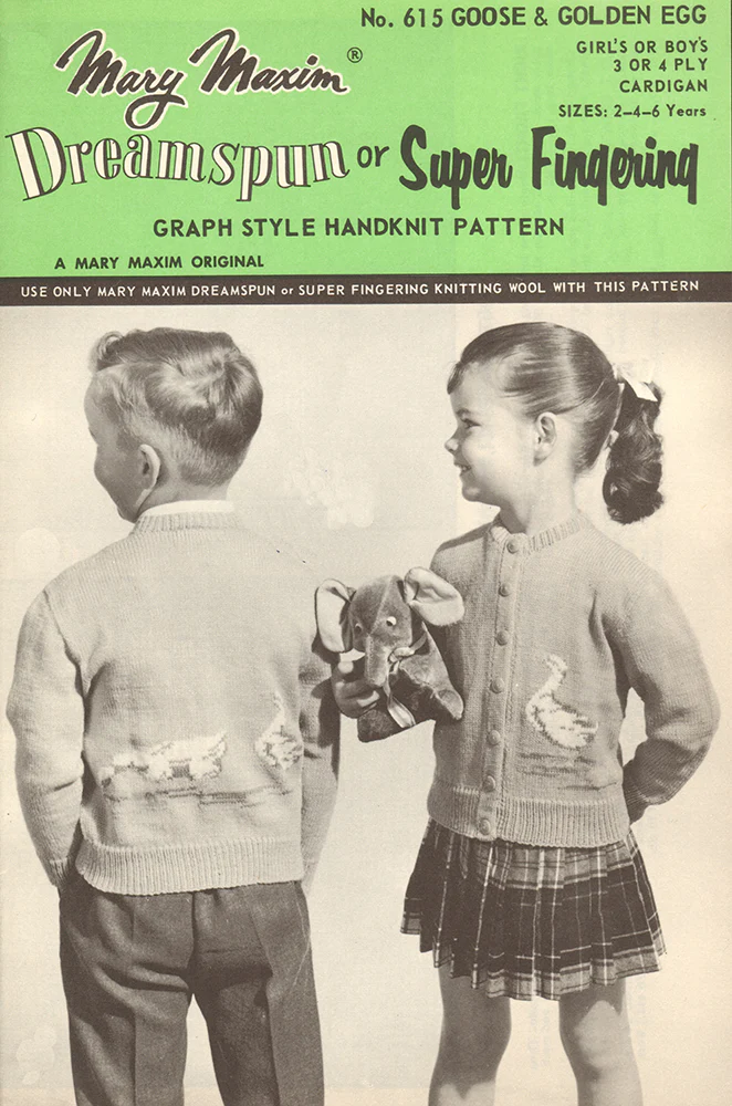 Goose & Golden Egg Cardigan Pattern - Image 2