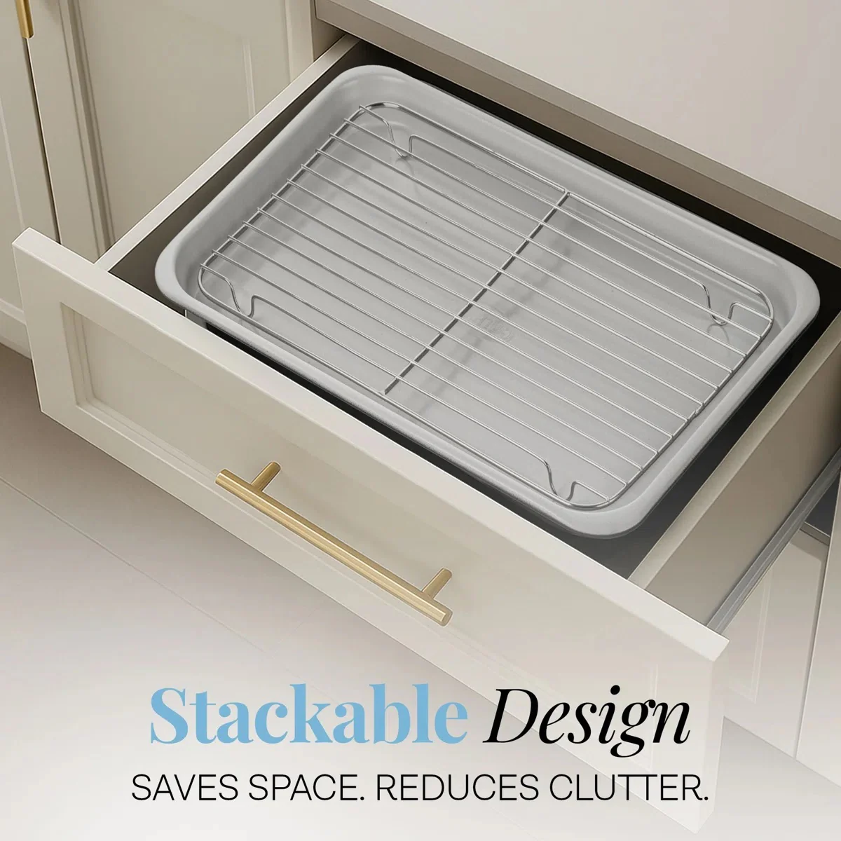 Gotham Steel Bakeware Stackable 6 pc Set - Image 3
