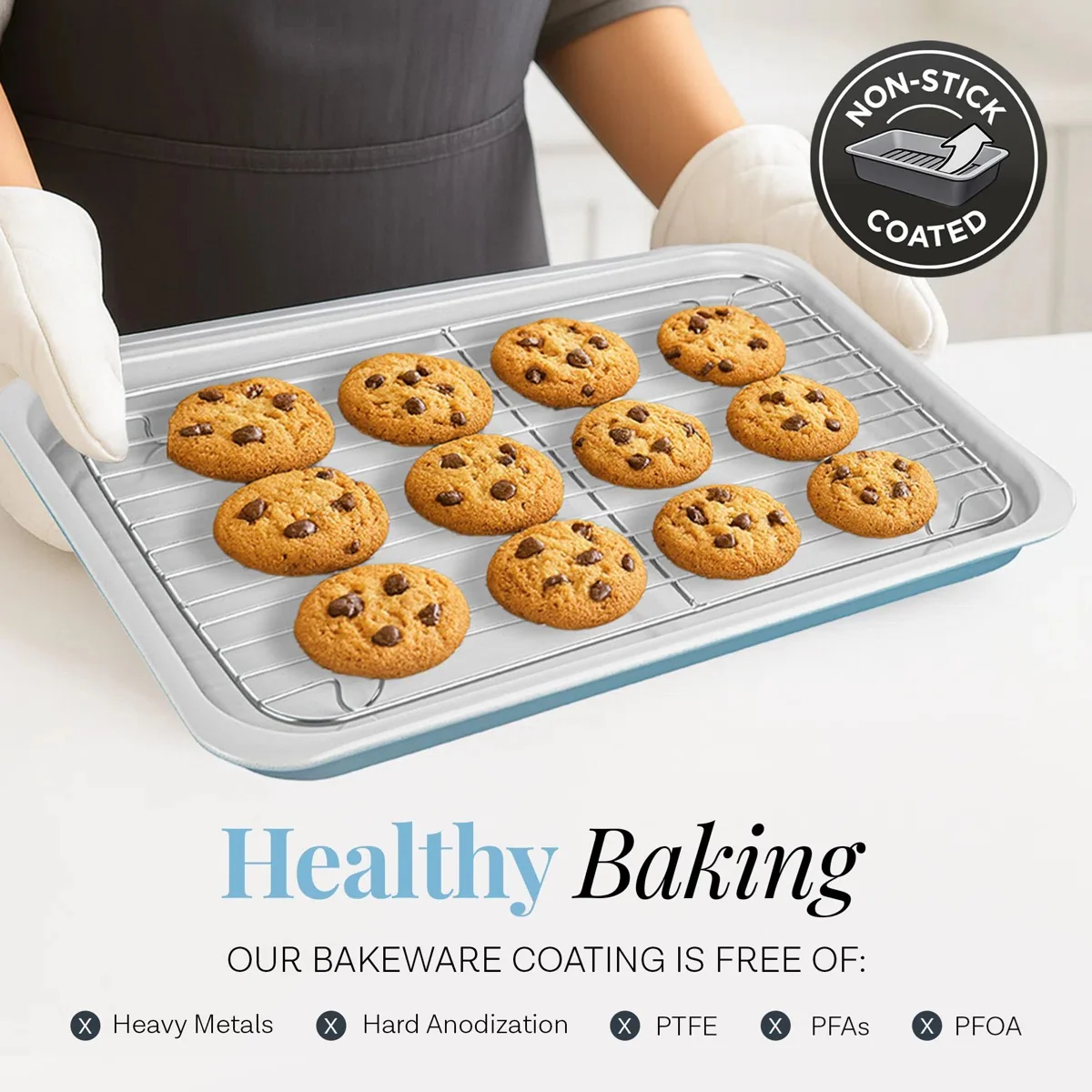Gotham Steel Bakeware Stackable 6 pc Set - Image 5
