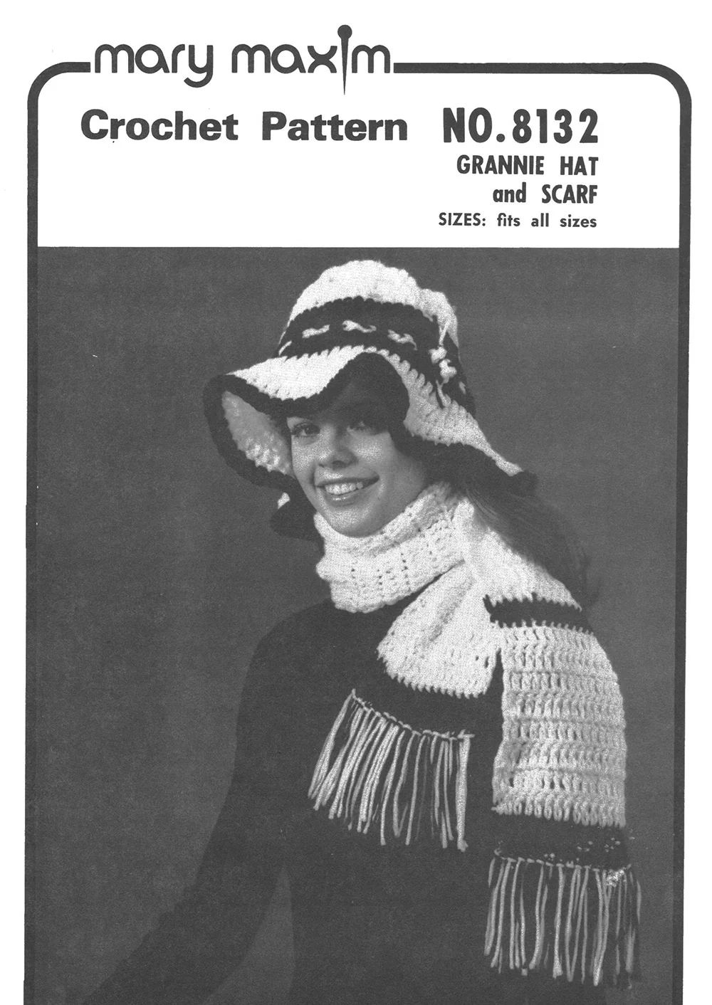 Grannie Hat & Scarf Pattern - Image 3