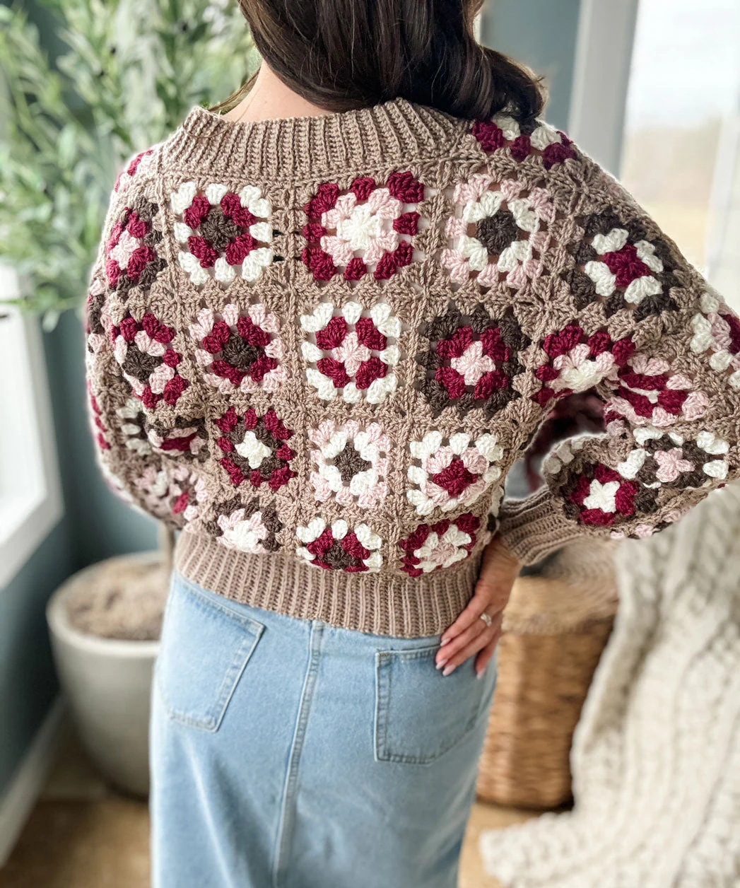 Granny Crop Cardigan - Image 7