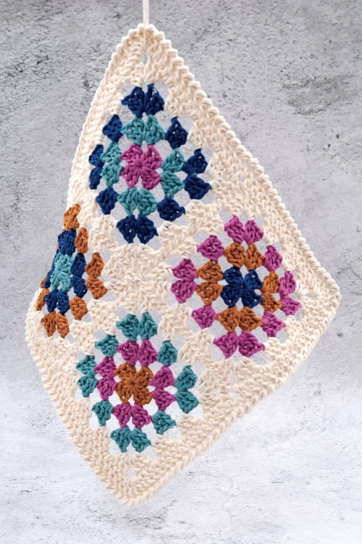 Granny Square Dish Cloth & Towel - Image 2