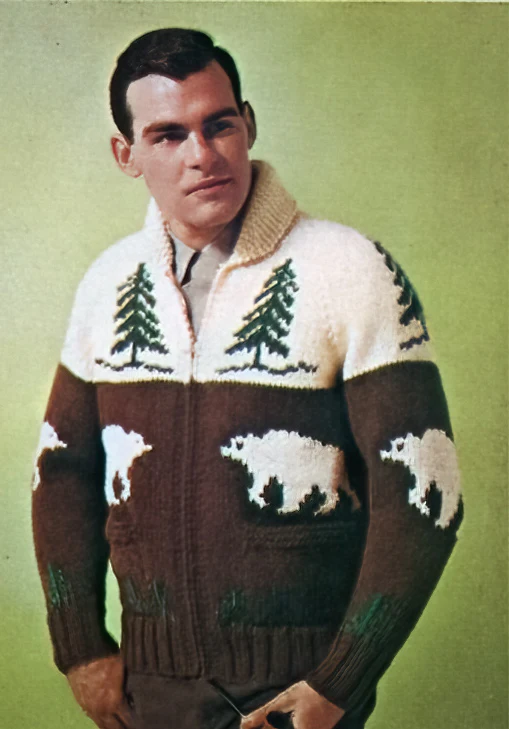 Grizzly Bear Cardigan Pattern - Image 2