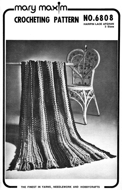 Hairpin Lace Afghan Pattern - Image 3