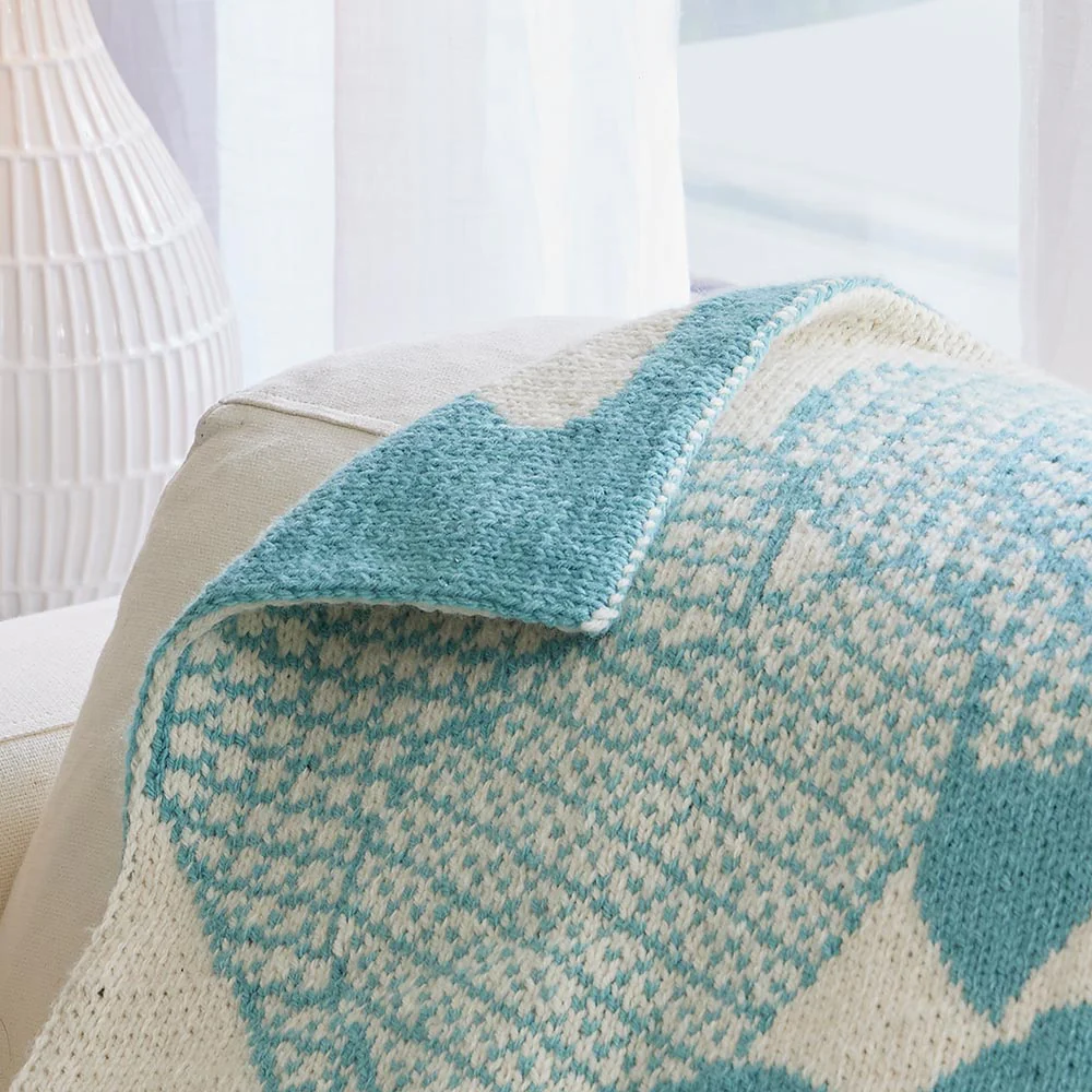 Hearts Aplenty Double Knit Baby Blanket Pattern - Image 4