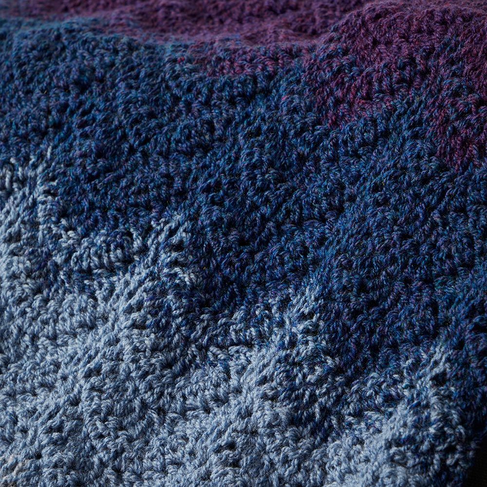 Heathered Waves Throw Pattern - Image 5