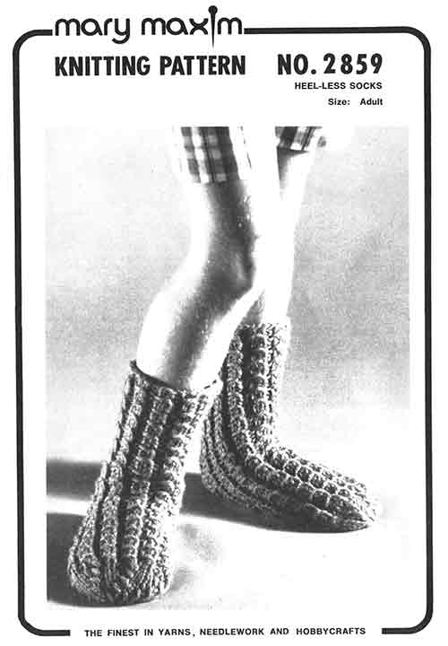 Heel-less Socks Pattern - Image 2