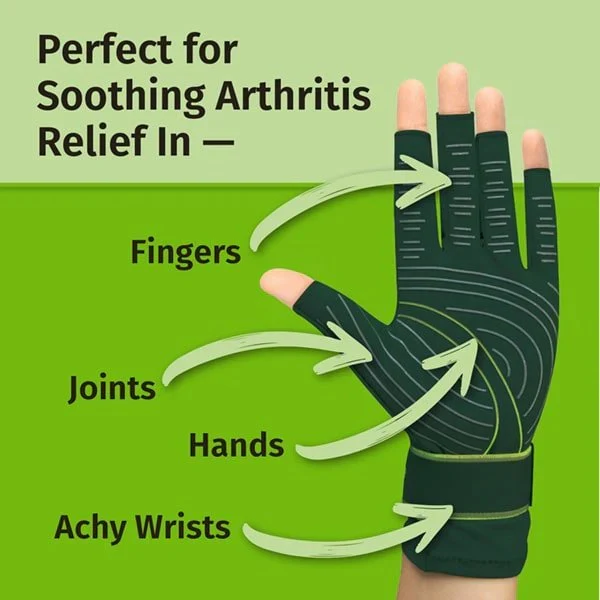 Hempvana™ Green Relief™ Arthritis Gloves - Image 4