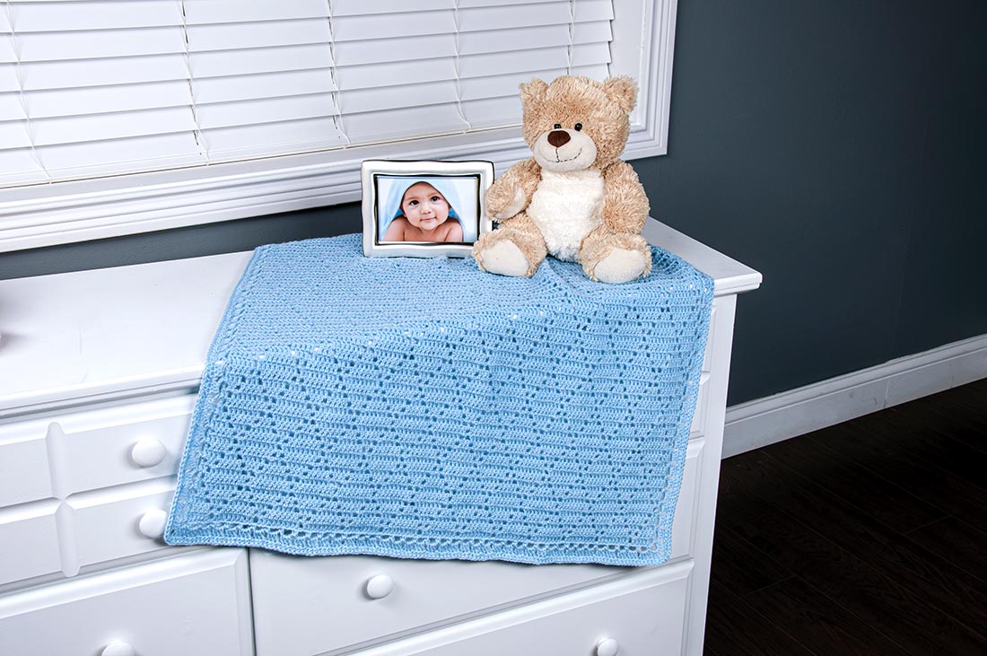 Hexagon and Baby Diamonds Blanket Pattern - Image 3