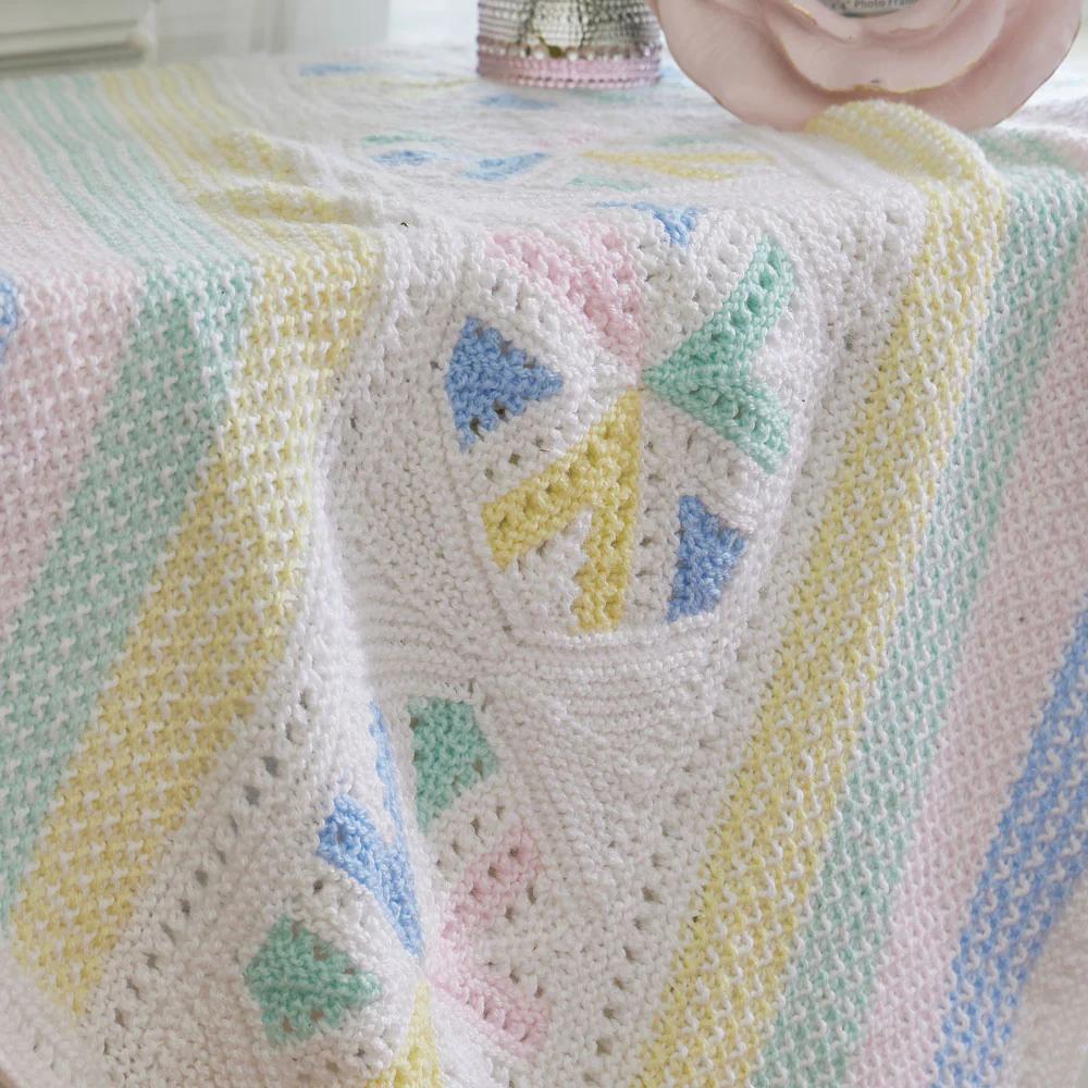 Hexagons and Honeycombs Baby Blanket - Image 3