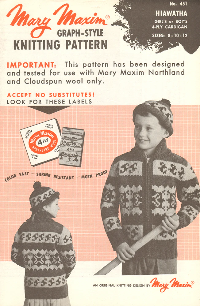 Hiawatha Cardigan Pattern - Image 3