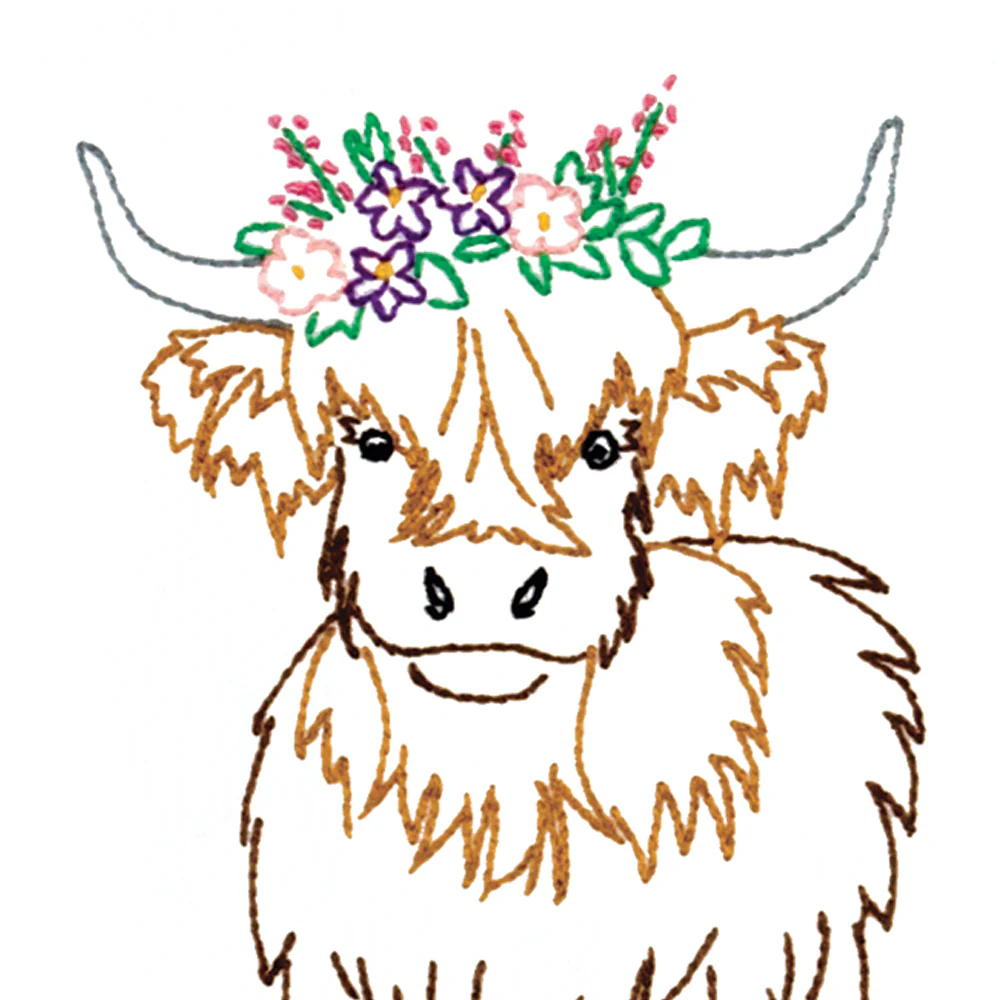 Highland Cow Hand Towel Set - Image 2