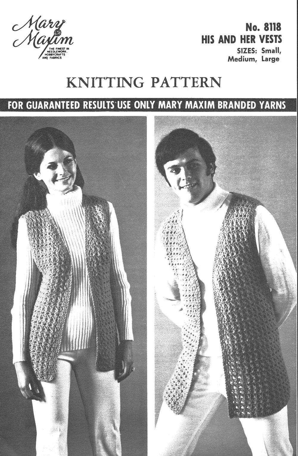 His & Her Vest Pattern - Image 2