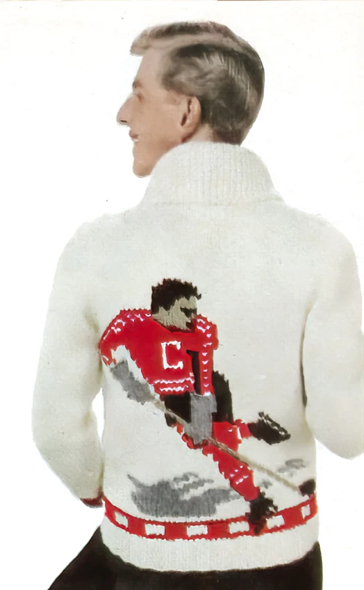 Ladies' or Youth Hockey Cardigan Pattern - Image 2