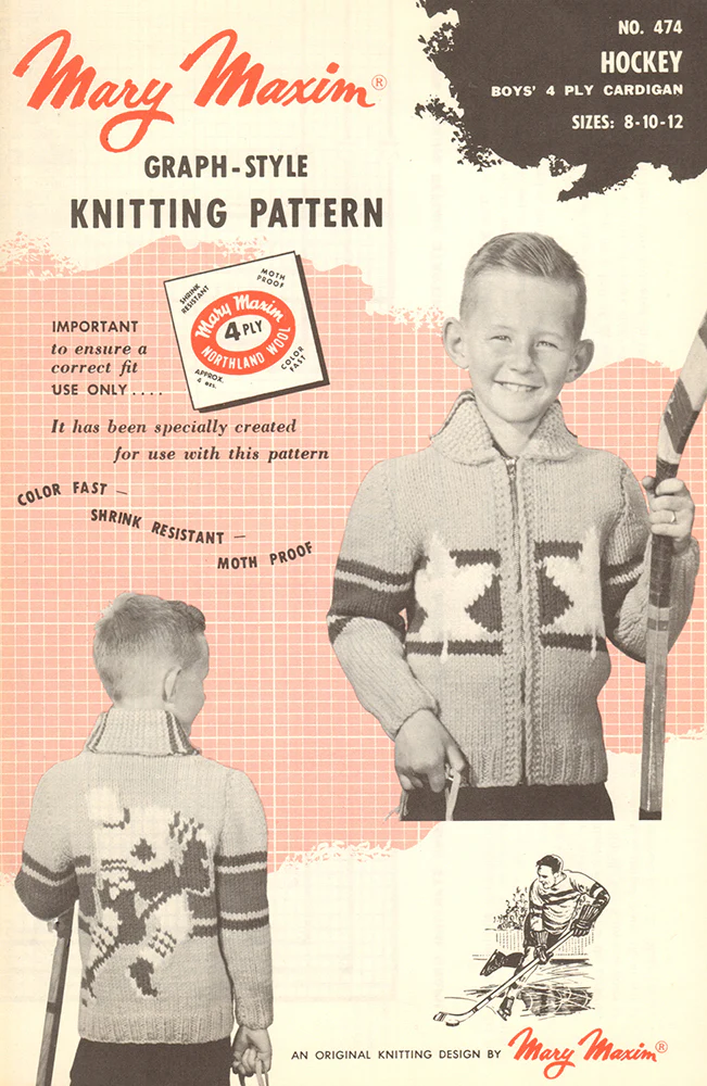 Hockey Cardigan Pattern - Image 3