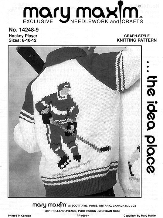 Hockey Player Jacket Pattern - Image 2