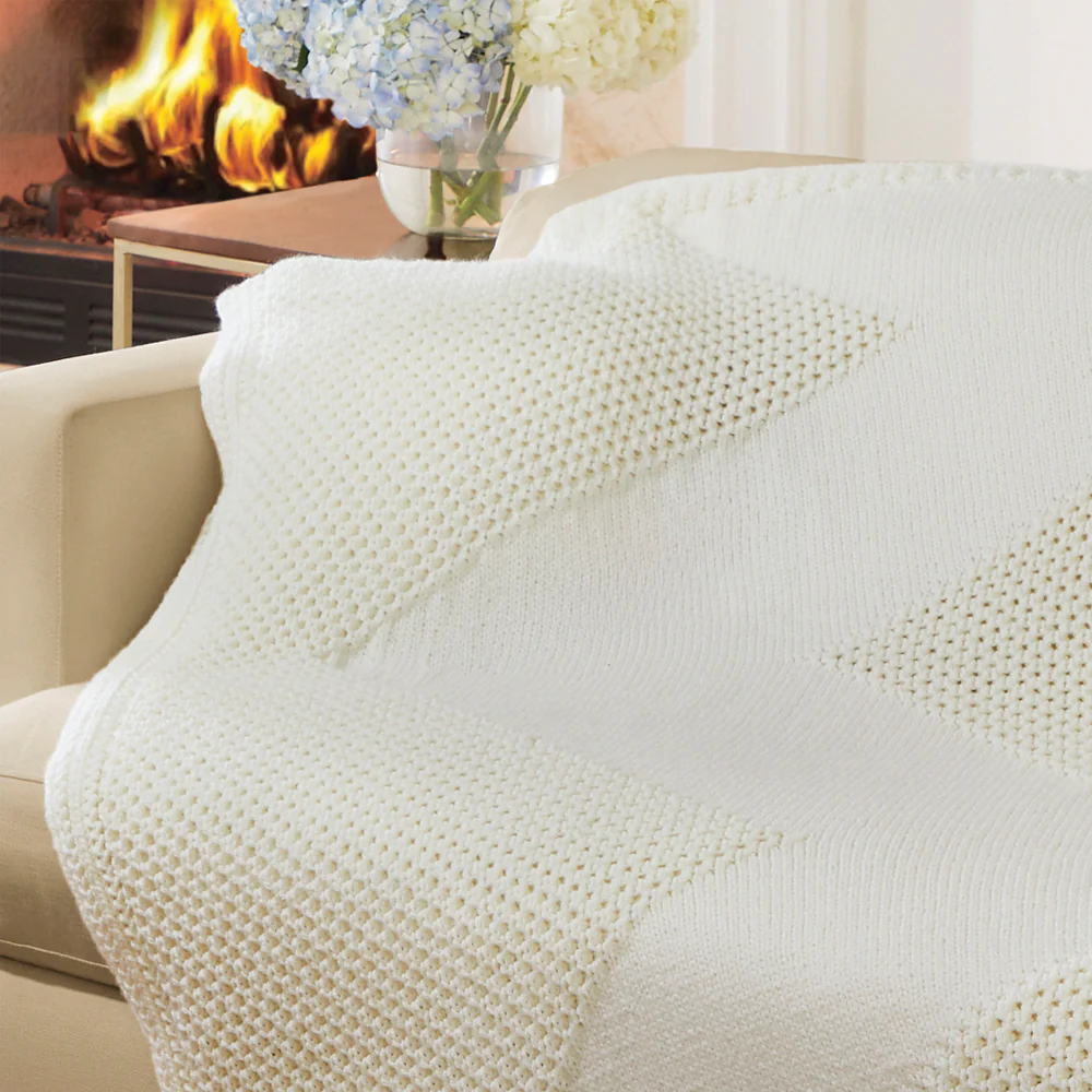 Honeycomb Zig Zag Blanket - Image 2