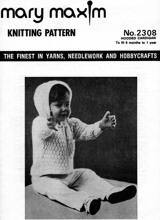 Hooded Cardigan Pattern - Image 2