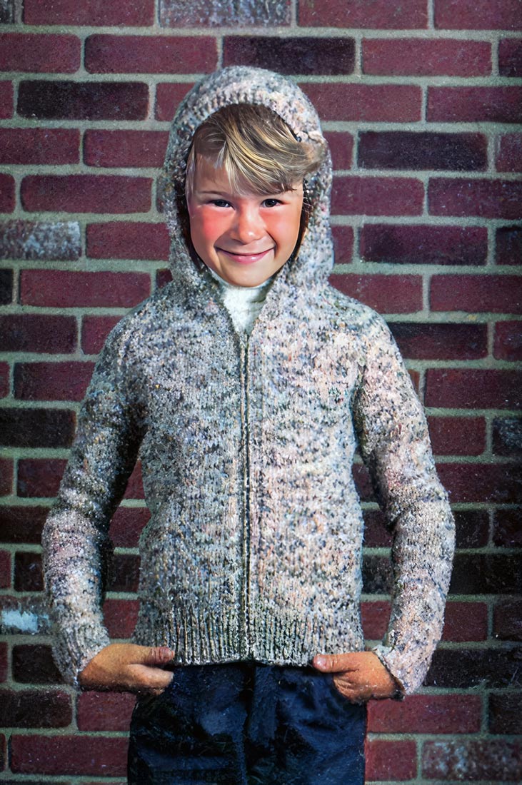 Hooded Cardigan Pattern - Image 2