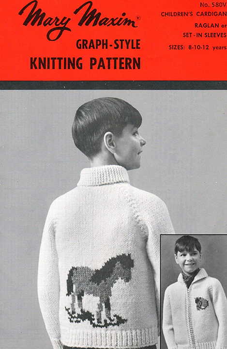 Horse Cardigan Pattern - Image 2