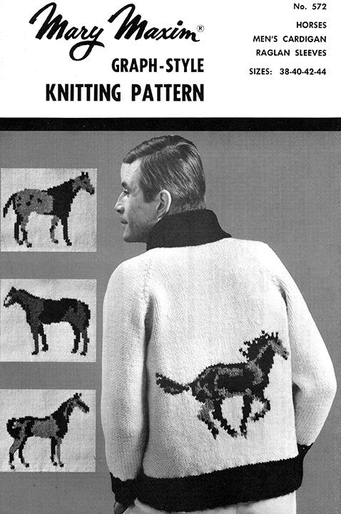 Horses Cardigan Pattern - Image 2