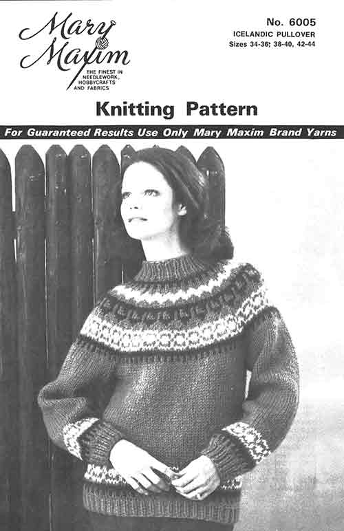 Icelandic Pullover Pattern - Image 2