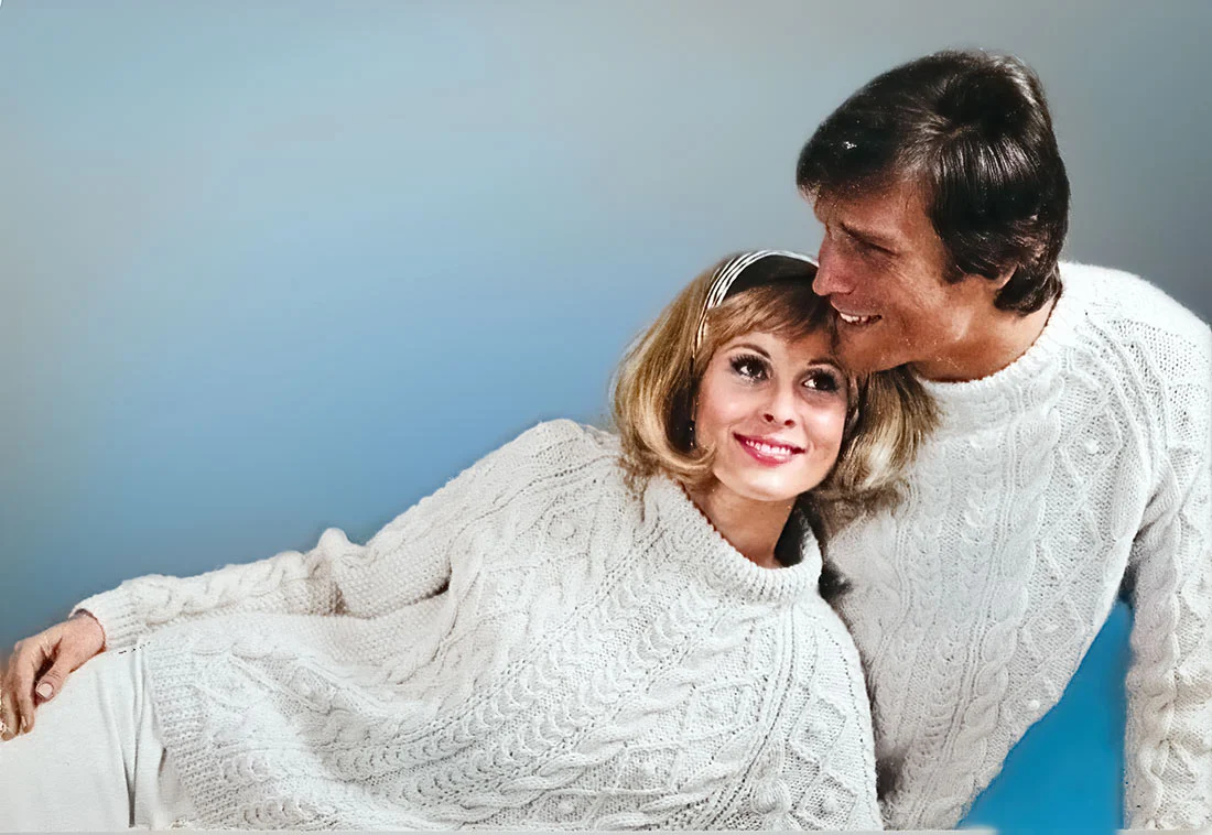 Ladies' or Teen's Aran Fisherman Sweater Pattern - Image 2