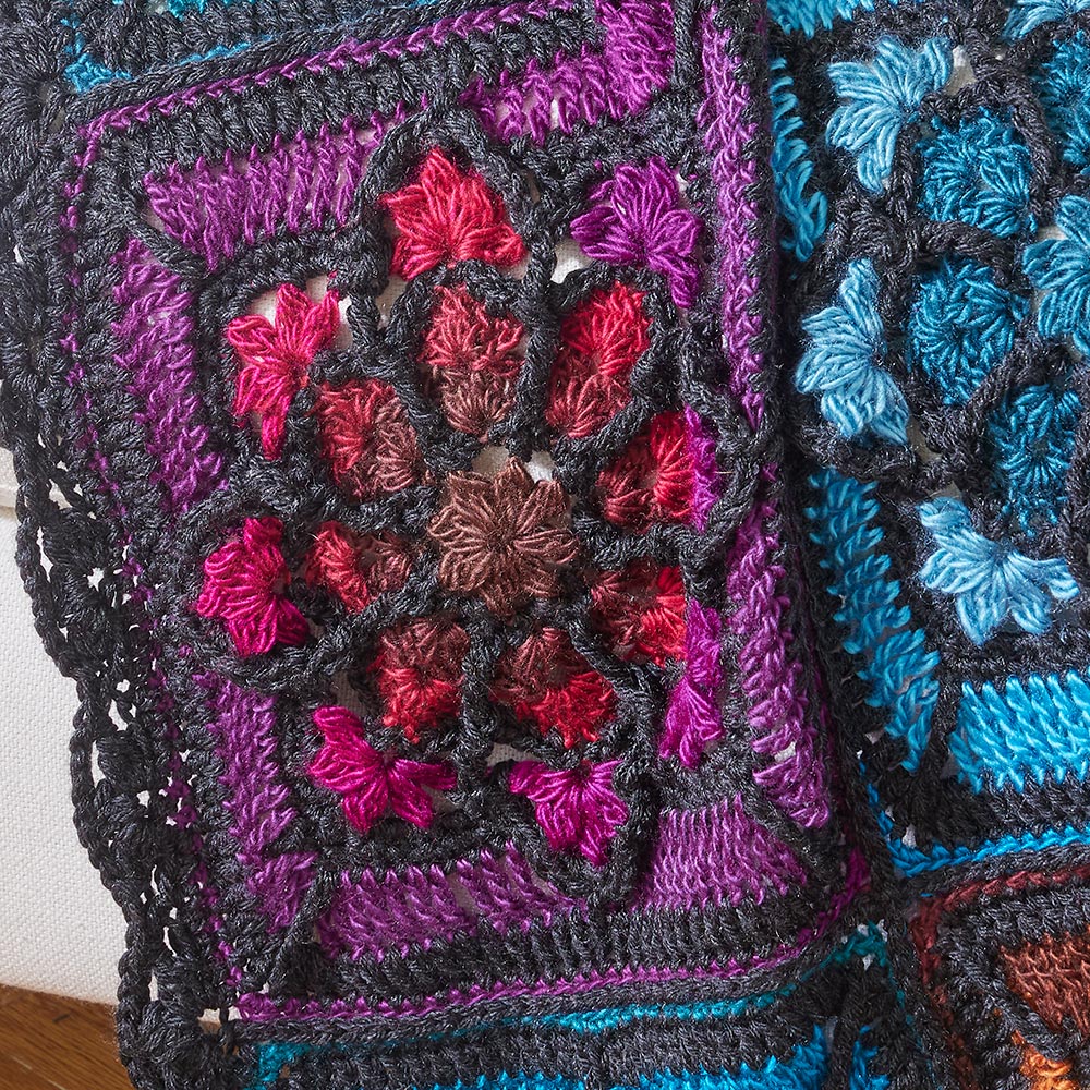 JulieAnny's Stained Glass Afghan - Image 4