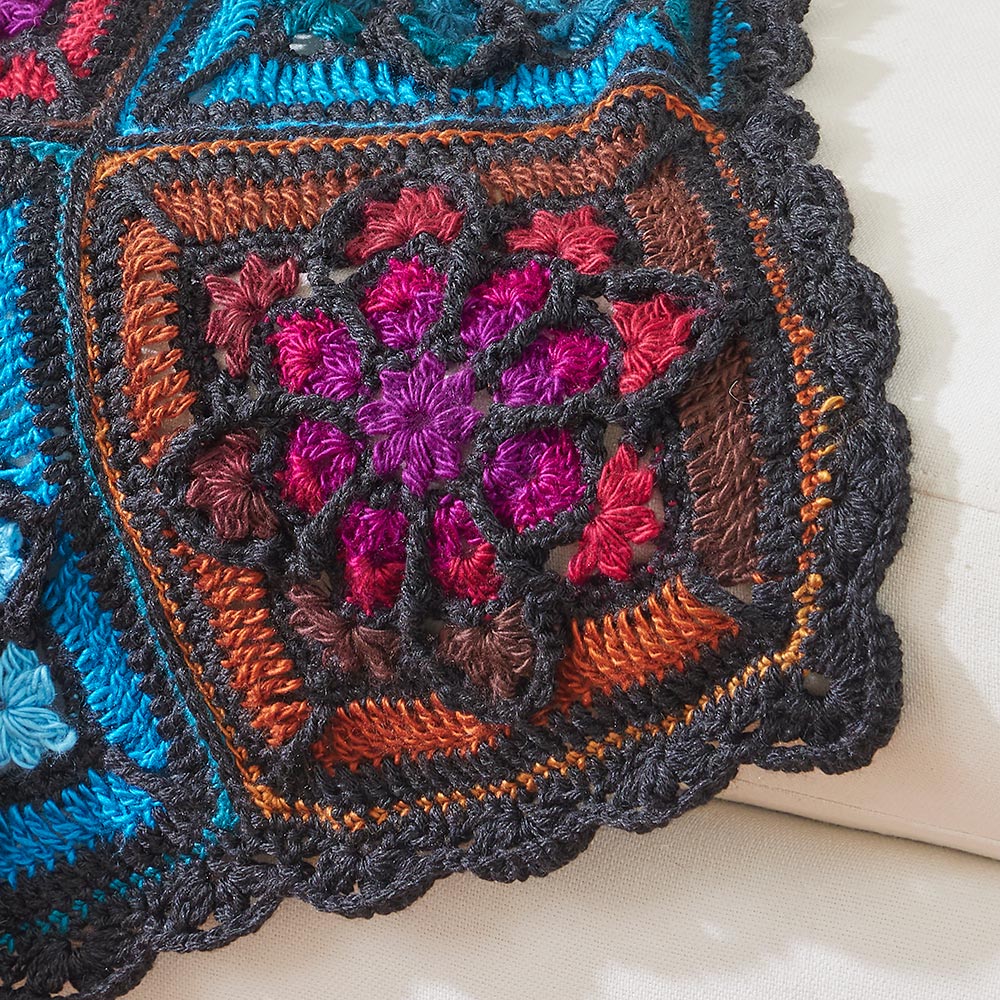 JulieAnny's Stained Glass Afghan - Image 5