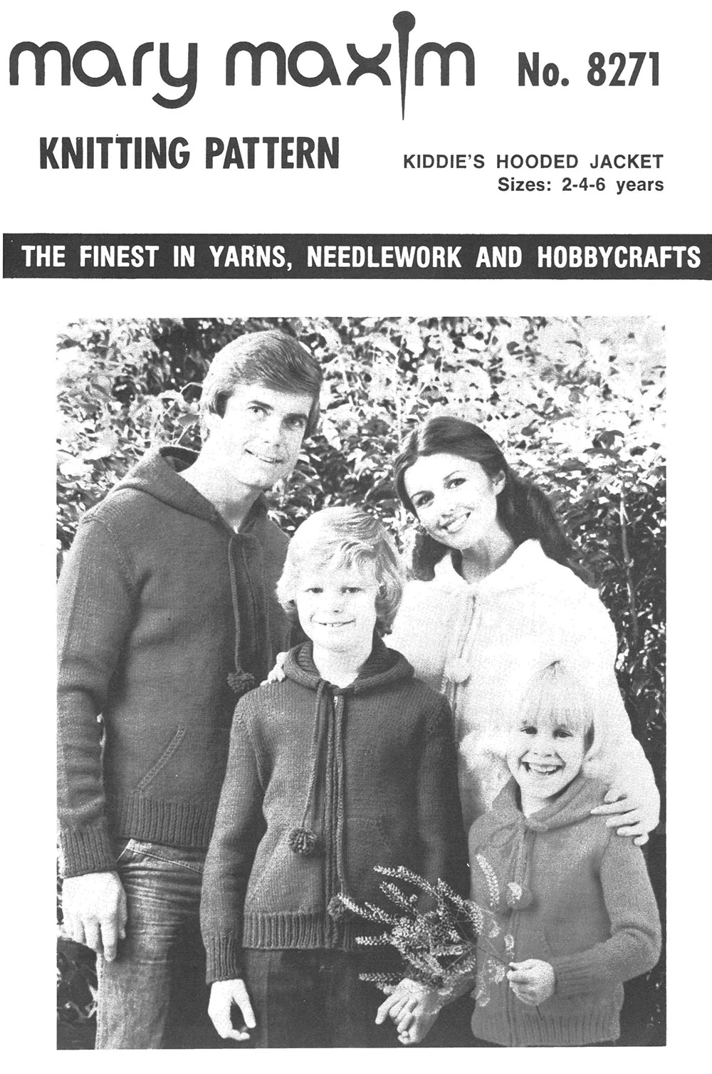 Kiddie's Hooded Jacket Pattern - Image 3