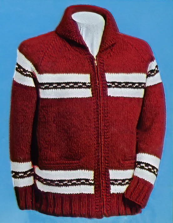 Kiddies' and Children's Family Mates Cardigan Pattern - Image 2