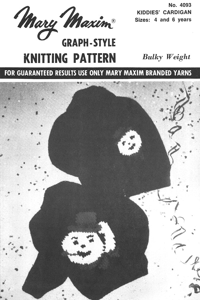 Snowman Cardigan Pattern - Image 2