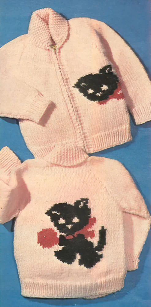 Kitten Cardigan Pattern - Image 2
