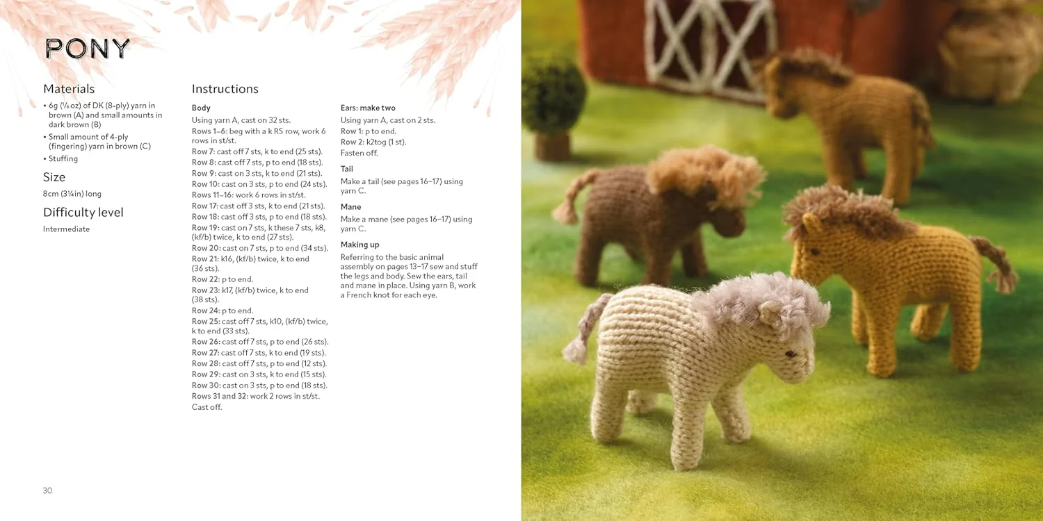 Knit A Mini Farmyard Book - Image 3