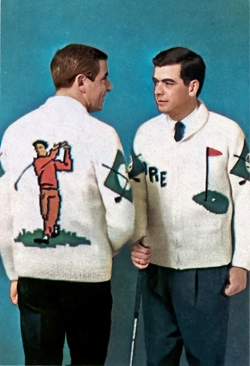 Knitted Golf Cardigan Pattern - Image 3