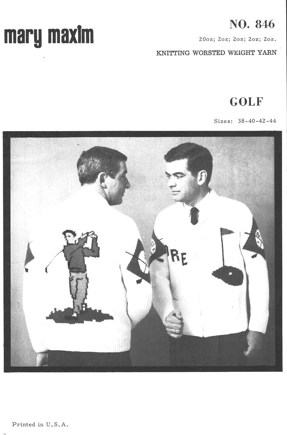 Knitted Golf Cardigan Pattern - Image 4