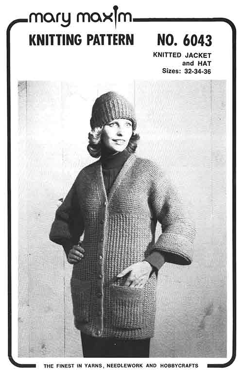 Knitted Jacket & Hat Pattern - Image 2