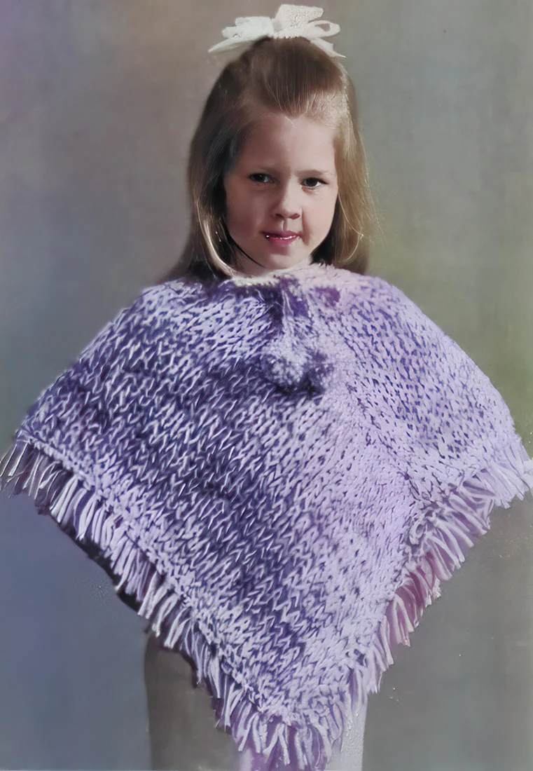 Knitted Poncho Pattern