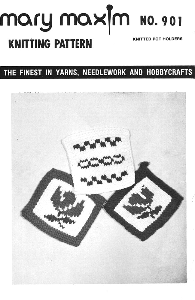 Knitted Pot Holder Pattern - Image 2