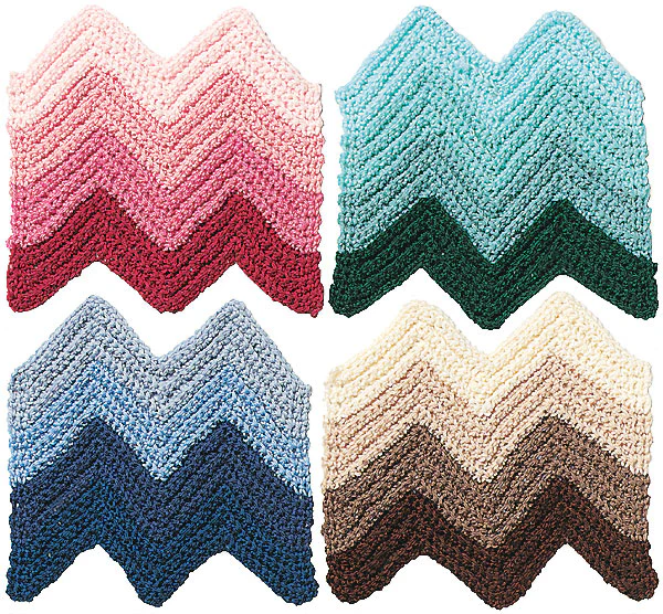 Knitted Ripple Afghan Pattern - Image 3