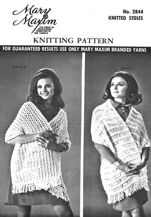 Knitted Stoles Patten - Image 2
