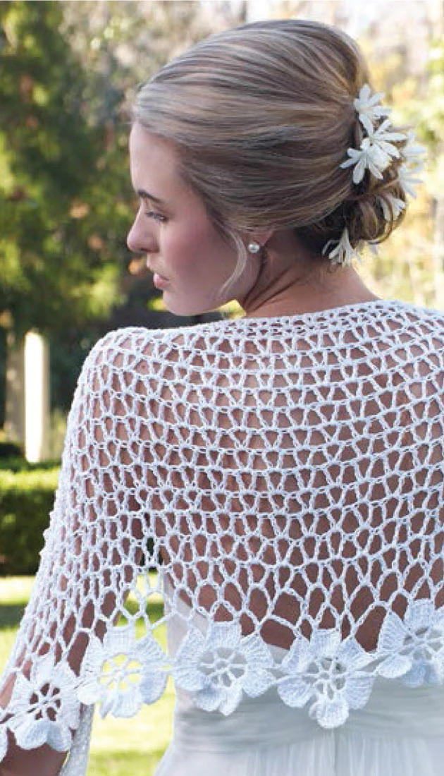 Lace Floral Wrap Pattern - Image 2