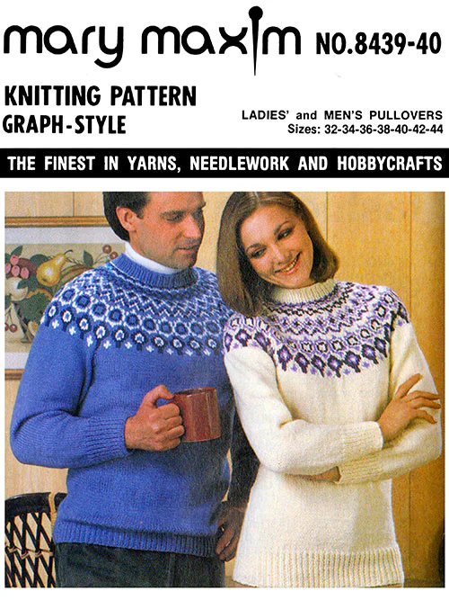 Ladies' and Men's Pullovers Pattern - Image 2